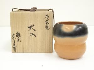 雲華焼　桂窯　寄神崇白造　火入（共箱）